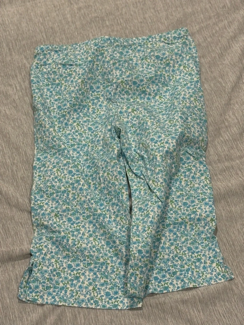 Ralph Lauren Blue Floral Kids Capris